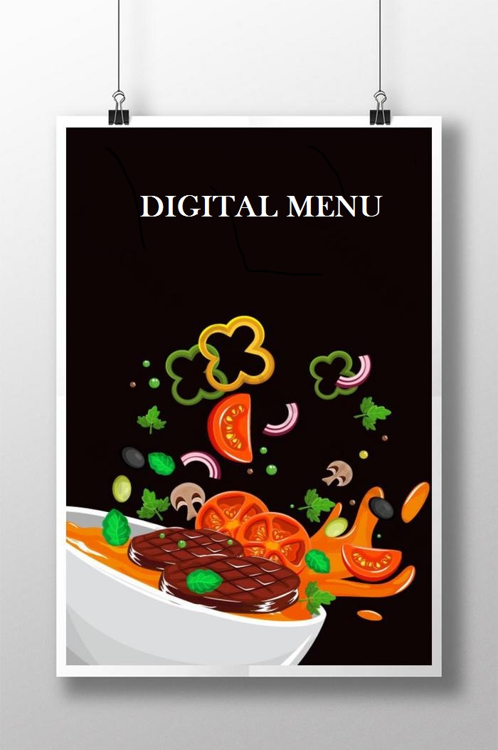 Digital menu
